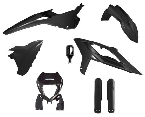 Racetech Kit de plástico 6 Partes-Black to Beta R-Kitbet-NR0-623