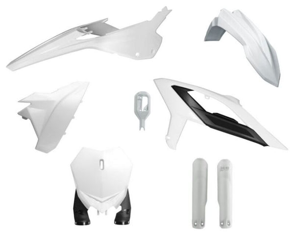 Kit de plástico Racetech 6 Partes-White (R-Kitbet-BN0-624)