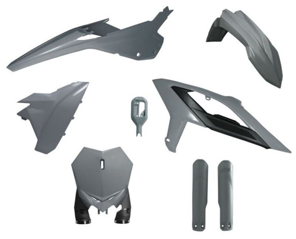 Kit de plástico Racetech 6 Parts-Gray (R-Kitbet-Gr0-624)