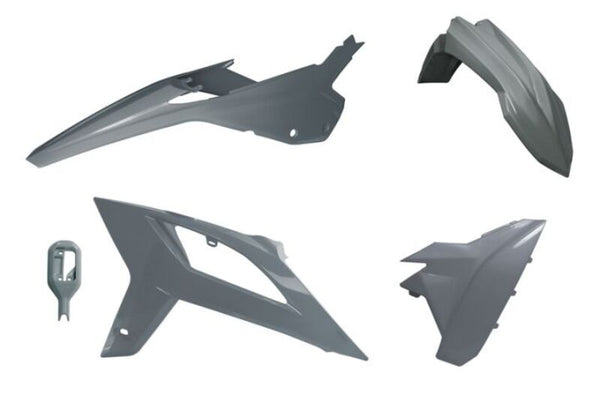 Kit de plástico Racetech 4 Parts-Replica Grey a Beta (R-Kitbet-Gr0-520)