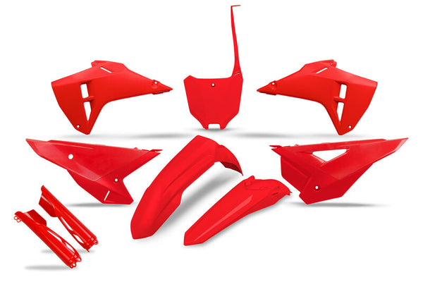 Kit de plásticos completos ovni con guardabosques - rojo hokit127f@070