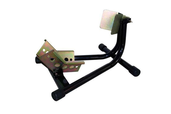 Cerradilla de rueda vectorial para el transporte de motocicletas