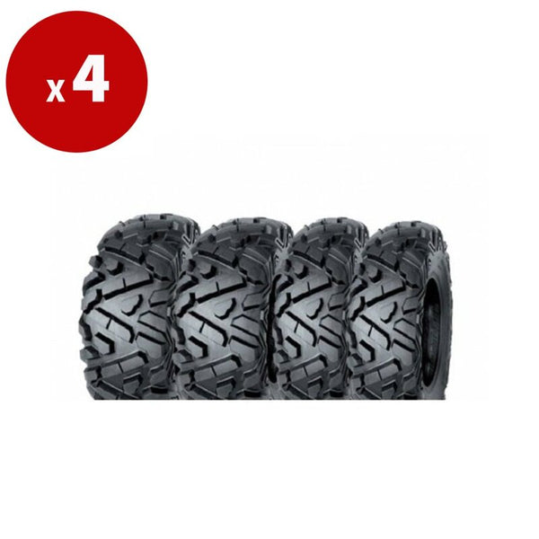 Art 4-tyre Pack Utility Top Dog (2 x 25x8-12 + 2 x 25x10-12) x4 nulo