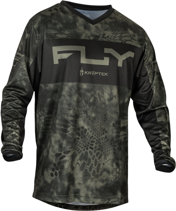 Fly Racing F-16 Kryptec S.E. Jersey - Moss Gray/Black 377-925s