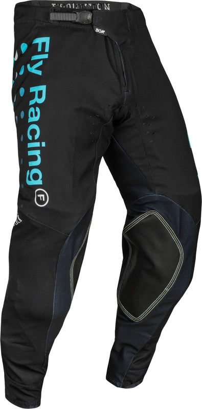 Escape Racing Evolution DST Strobe Pants - S.E. Black Strobe/Electric Blue 377-13428