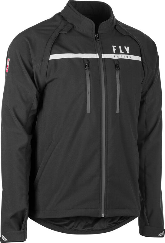 Fly Racing Patrol Softshell Jacket - Negro 373-680S