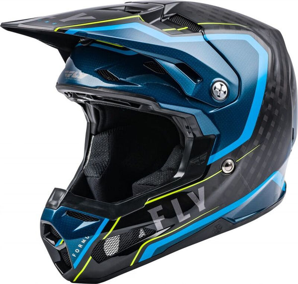 Escape Racing Formula Casco Axón Negro/Azul XL 73-4420X