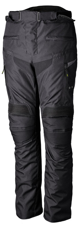 RST PRO Series Paragon 7 CE Pantalones textiles de la pierna larga - Negro/negro 103503blk -30