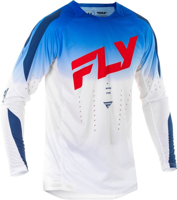 Fly Racing Evolution DST Jersey - Rojo/Blanco/Azul 378-123L