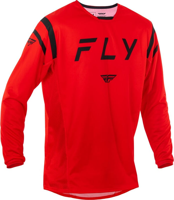 Jersey del Centro Kinetic Kinetic de Fly Racing - Rojo/Negro 378-5222x