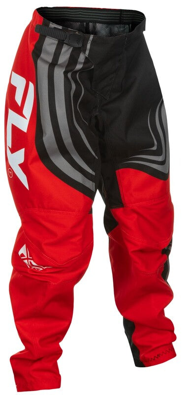 Fly Racing F-16 Juvenil Pants-Black/Red/White 378-23024