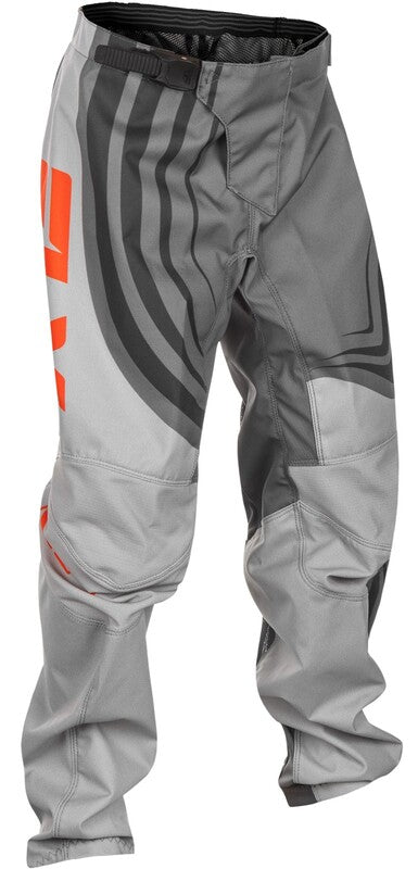 Fly Racing F-16 Pantalones jóvenes-gris/naranja 378-23320