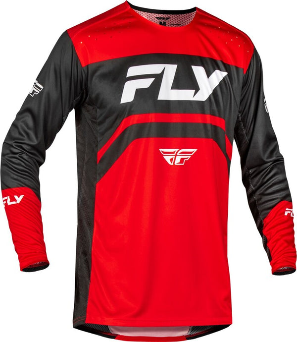 Jersey de bicicleta Rayce Fly Racing - Rojo/Negro/Blanco 378-054X