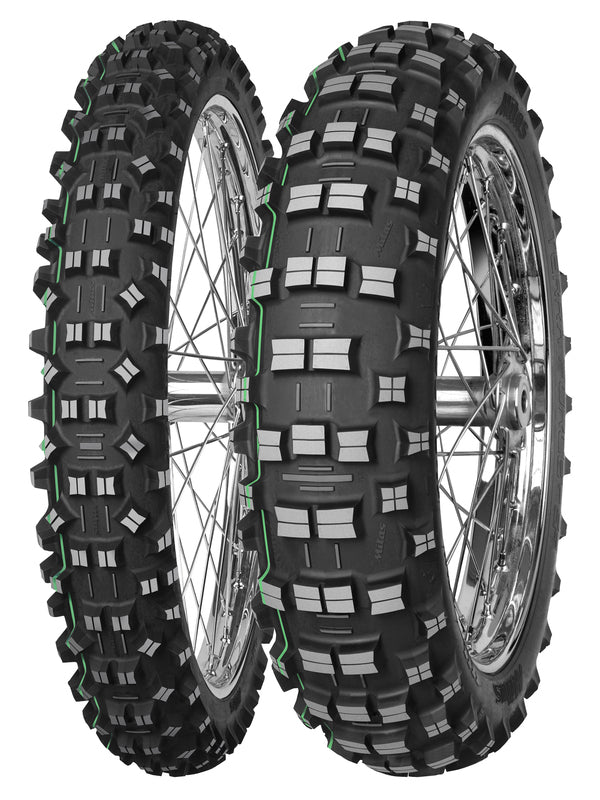 Mitas Tire Terra Force-F 120/90-18 65R TT Super Light Green