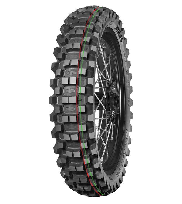 Mitas Tire Terra Force-MX MH 100/90-19 57m TT Terreno medio duro Red Green NHS