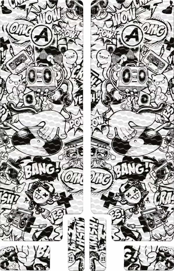 Algis Fork Decal Bk Comic Bk.T06.004