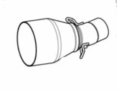 Tubería de enlace Akrapovic SS L-Ve3SO3SS