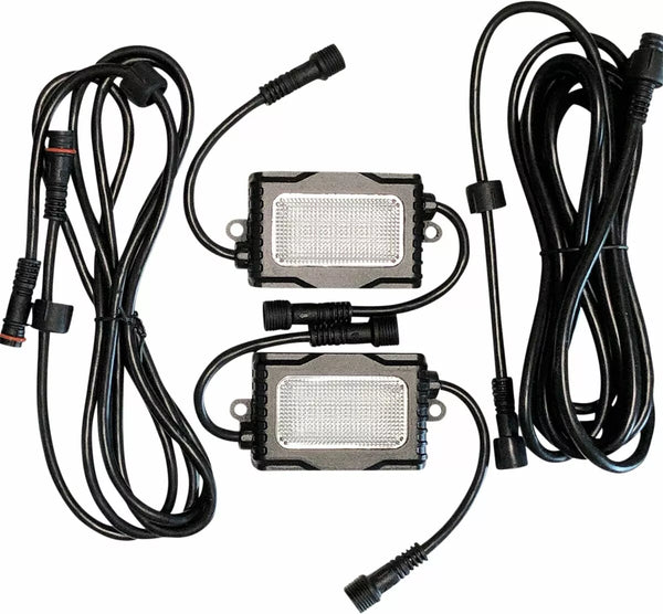 El kit de luz de roca LED dirigido por Bite LED expansa BL-RGBROCK2.2