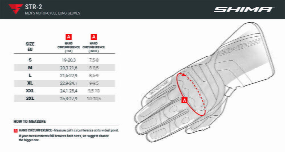 SHIMA MC-Sport Gloves Str-2 White