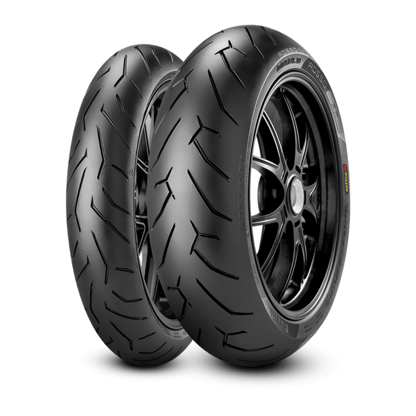 Pirelli Tire Diablo Rosso II (f) (D) Ducati Diavel, Monster 796, Hypermotard 939, Scrambler 800 120/70 Zr 17 m/c (58W) TL