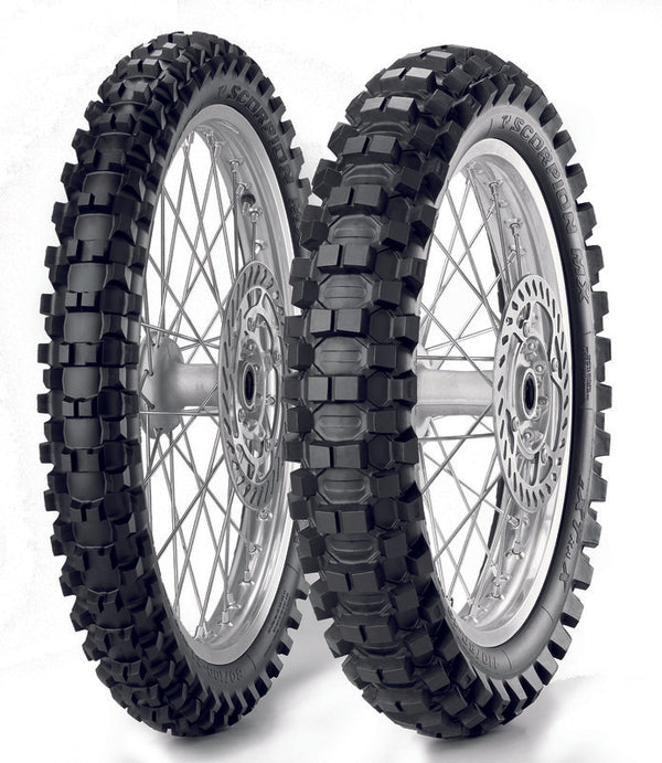 Pirelli Tire Scorpion MX Extra X (F) 80/100-21 M/C 51M TT MST