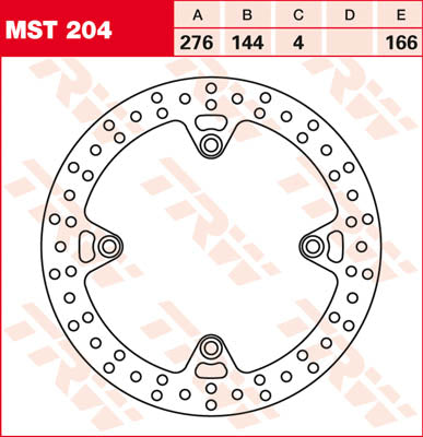 Rotor TRW TRW MST204 MST204