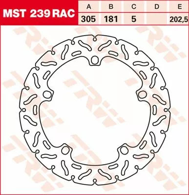 Rotor TRW TRW MST239RAC MST239RAC