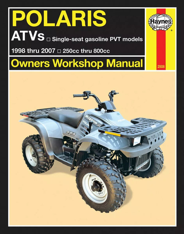 Manual de Haynes Hay Polaris ATV 2508