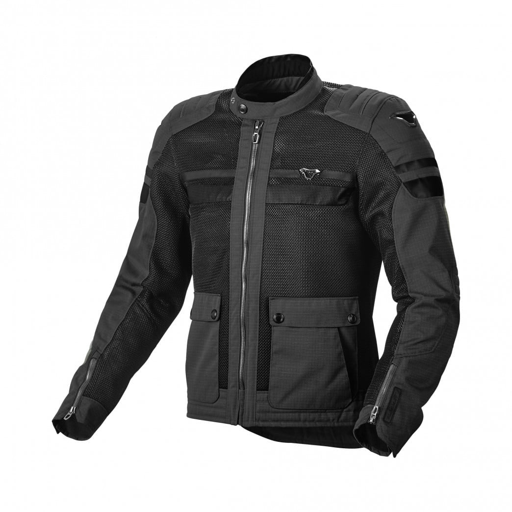 Macna Textile MC Jacket Fluent Black