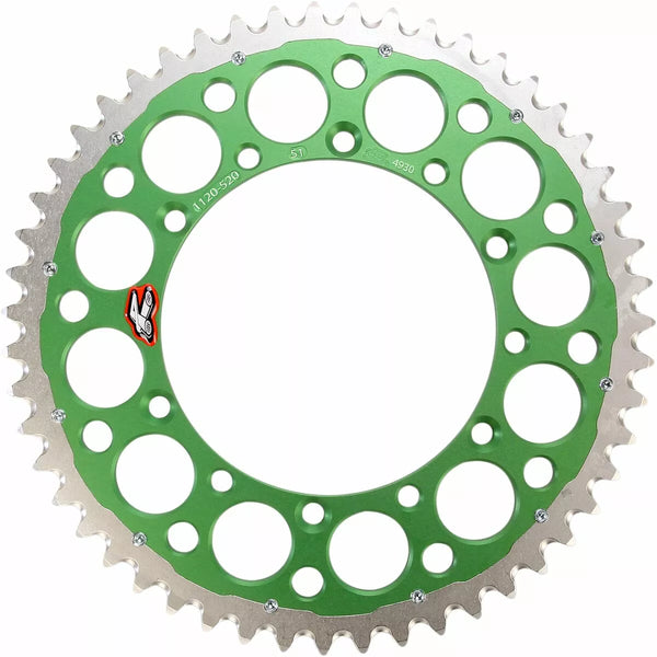 Renthal Sprocket R 520 51t Gn SC Twin 1120-520-51GPGG