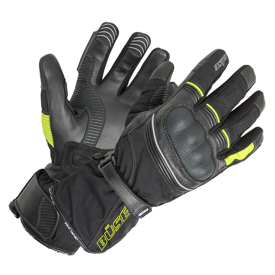 Büse MC Gloves impermeable Toursport Negro /gripe