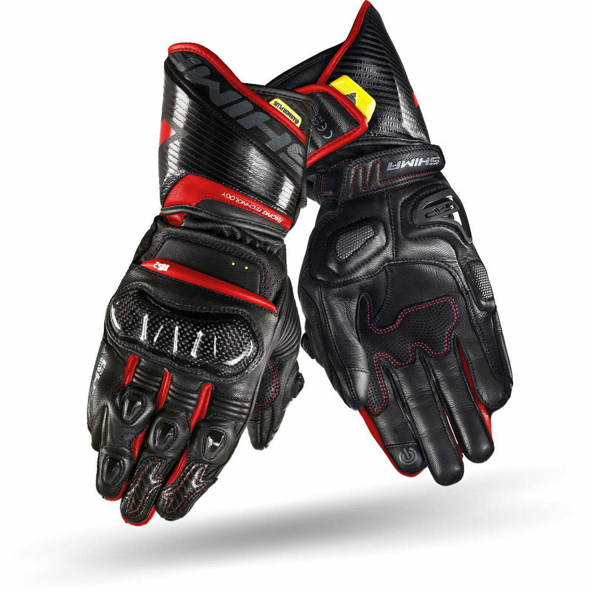 Guantes Shima MC-Sport RS-2 Negro /Rojo