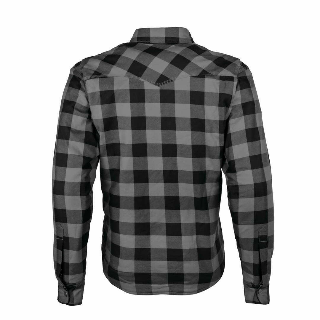 GMS Kevlar Mc camisa jaguar negro /gris