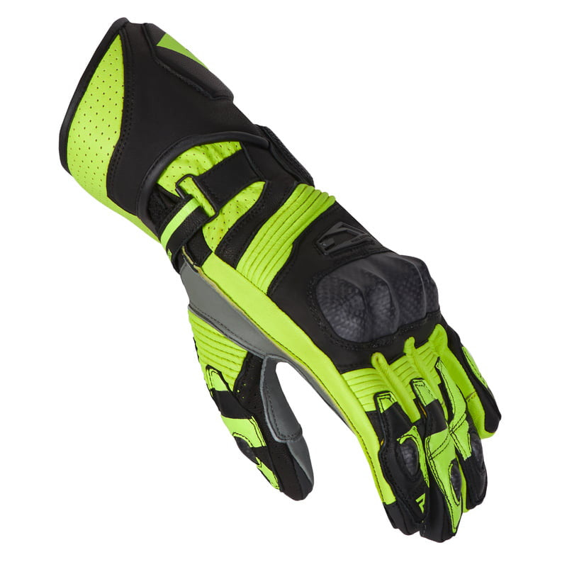 Rebelhorn MC-Sport Gloves Fighter Negro /Gripe