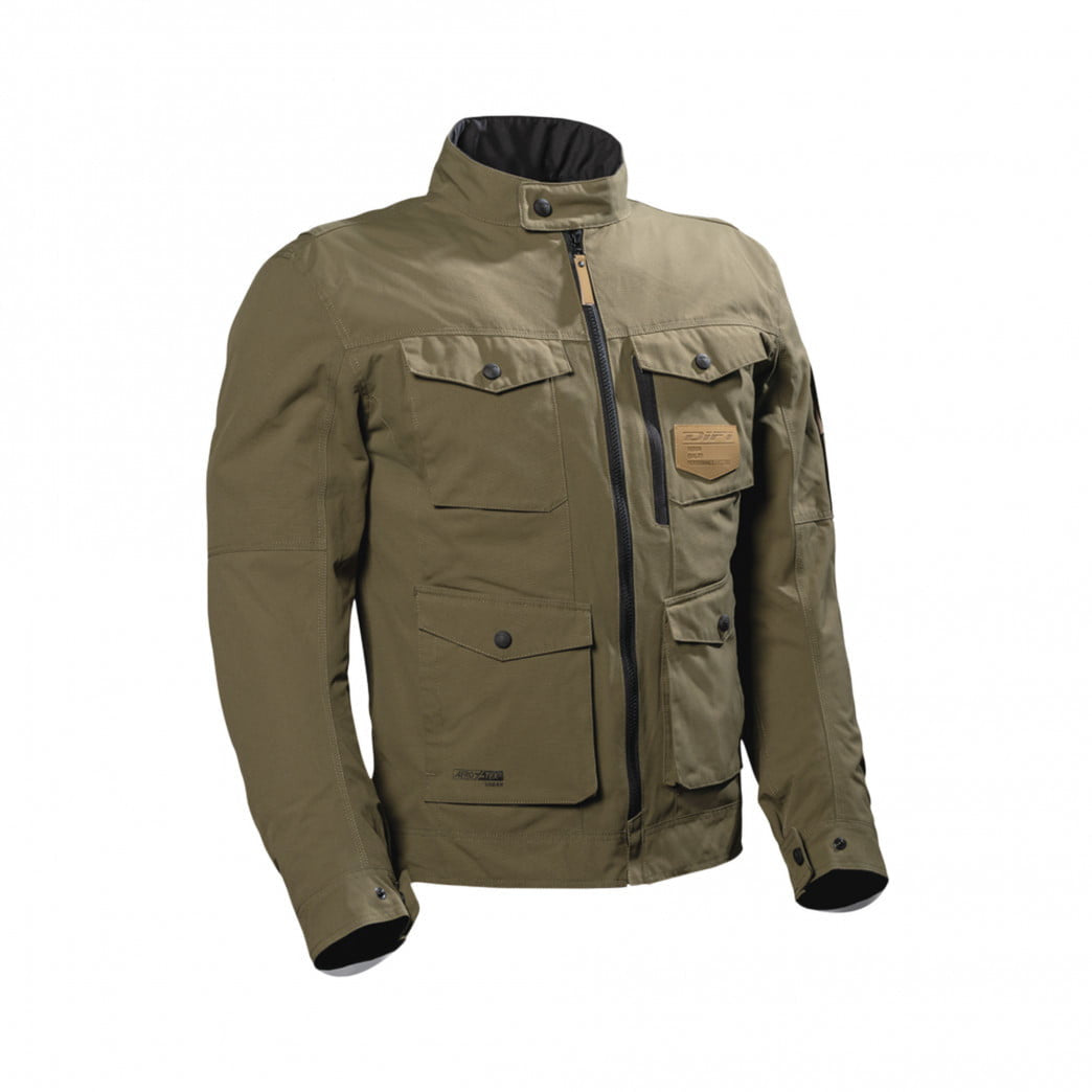 Difi Textile MC jacket Lizard Aerotex Green