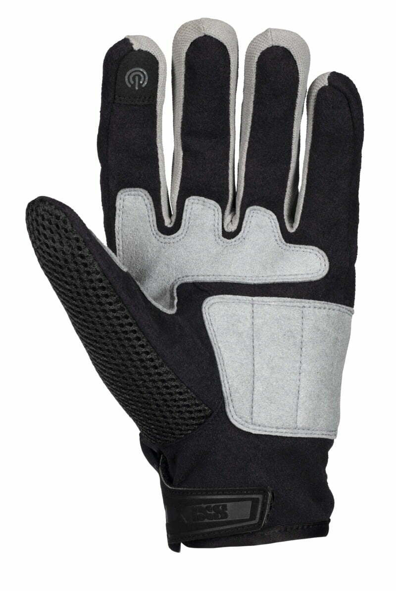 IXS MC Gloves Samur Air Black /Gray