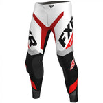 FXR Revo MX Pantalones cruzados 20 White /Red /Char /Black