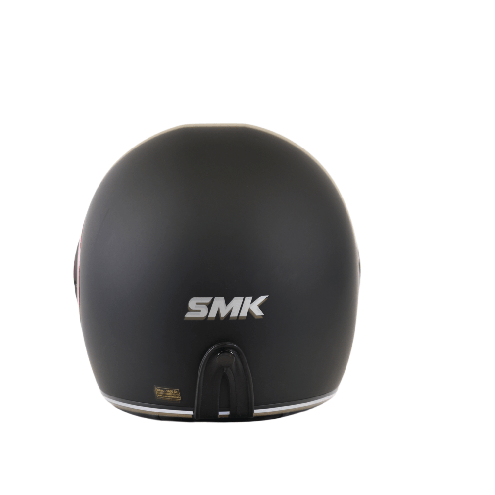 SMK Integral MC helmet retro black /red