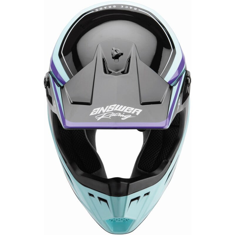 Answer Cross MC Helmet AR1 VIVD Black /Lila