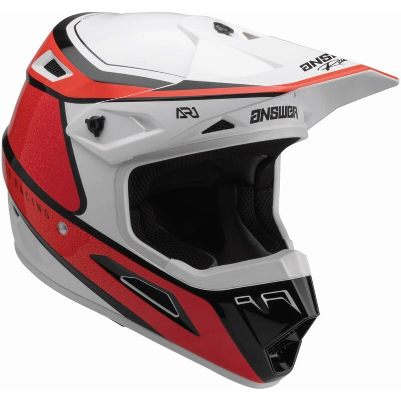 Respuesta Cross MC Casco AR1 Vivd Rojo /Blanco