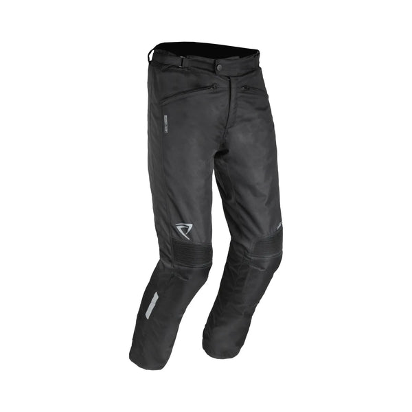 Difi pantalón de moto textil infantil jaula niño negro