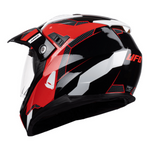 Ovnis aventura mc casco aries negros /rojo