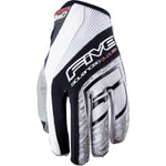 Cinco guantes de MC Cross TRX Black /White