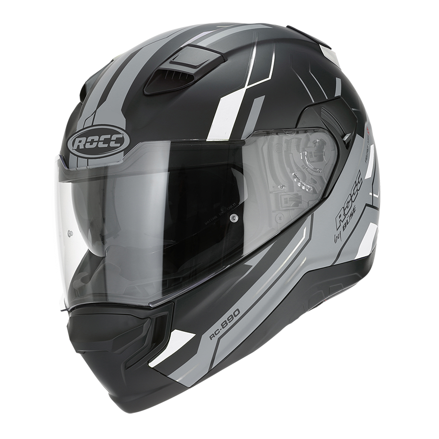 ROCC 891 Integral MC Helmet Black /Gray