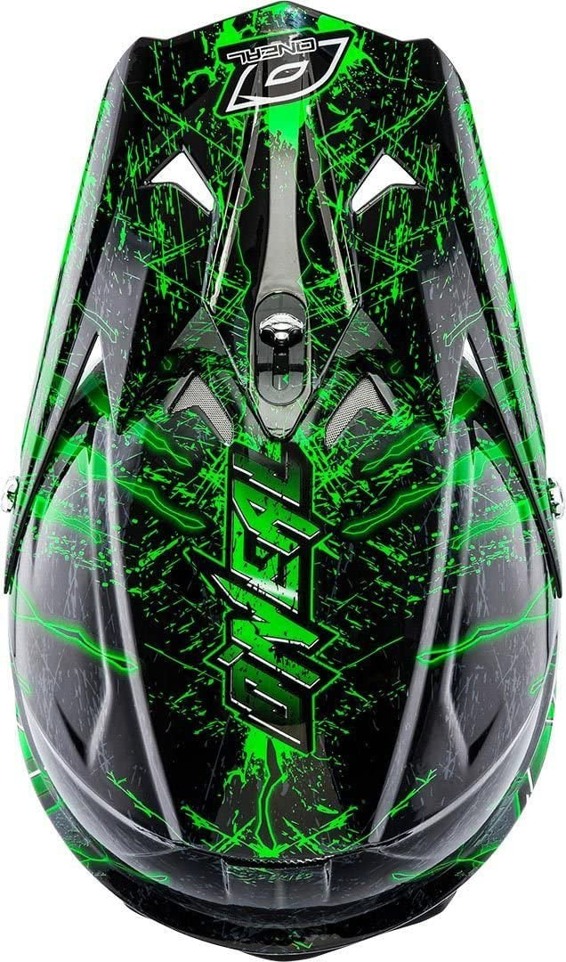 Oneal Cross MC Casco 3 Serie Mercury Black /Green