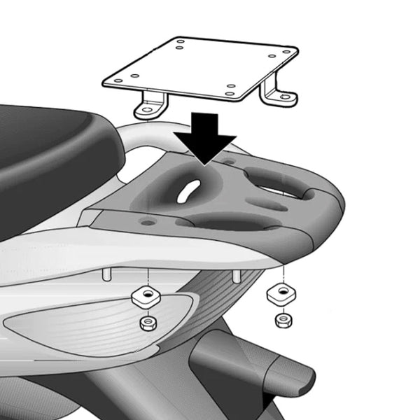 Shad Top Box Fitting - Honda H0sh11st