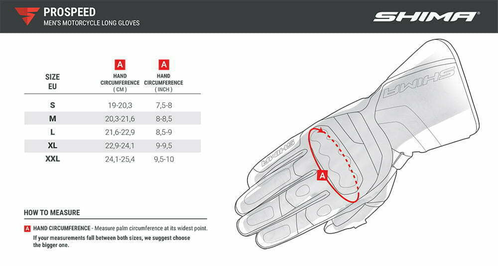 Guantes de shima MC-Sport Prospeeds Black