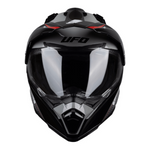 Ovnis aventura mc casco aries negros /gris