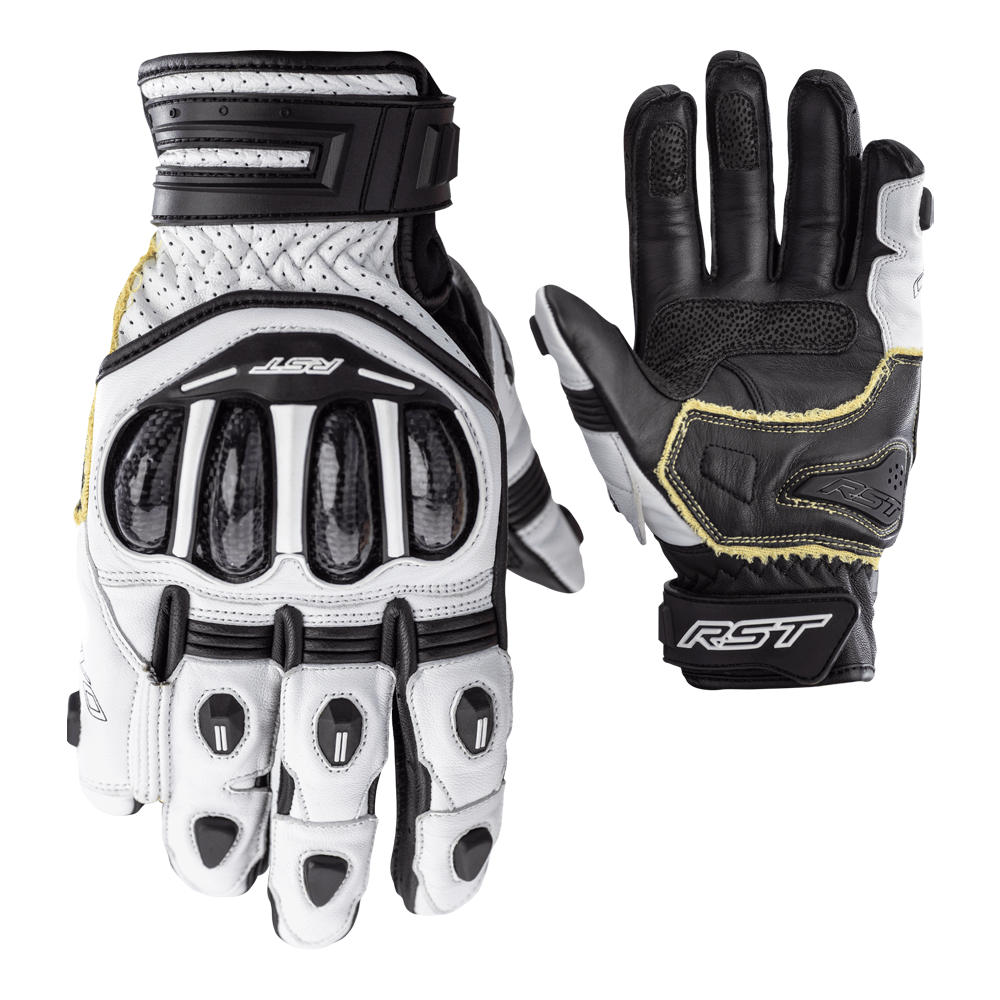 RST SPORT MC-GLOVES TRACTech Evo 4 Short White