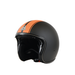 Bayard Open MC Casco XP-18 S Negro /Orange